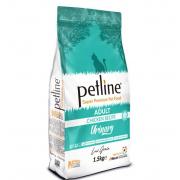 Petline Super Premium Adult Cat Chicken Recipe Urinary полноценный рацион для взрослых кошек при заболеваниях дистального отдела мочевыделительной  системы c курицей супер премиум качества 1.5 кг